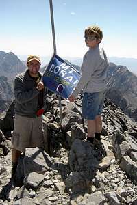 Summit of Mt. Borah.  August 2006