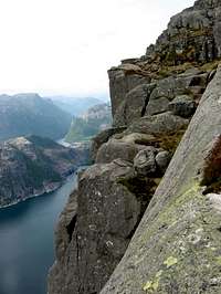 Getting close to Preikestolen.