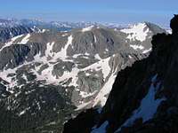 Jasper Peak from Skywalker Couloir