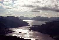 The view from the Pap of Glencoe.