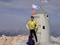 Damir Mesec Triglav summited in 2h 24min