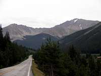 Ellingwood from Independence Pass