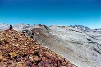 The summit of Isberg Peak...