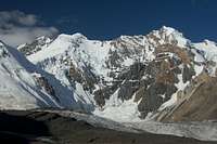 View to Ghorhil Sar (left) from our base camp