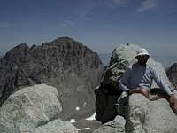 On the summit of Tyndall, Mt....