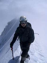 Monch summit ridge