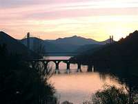 Bridges of  Luna dam (León)