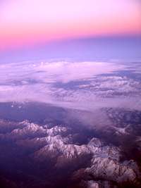 Aerial Alpen Glow
