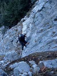 Climbing Falling Rock Canyon