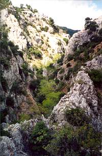 Gkouras gorge