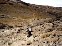 The Long Walk - Shira to Karanga - Kilimanjaro