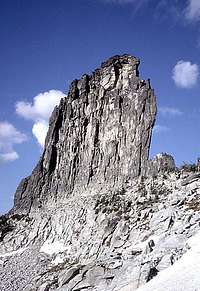Chimney Rock form the west.