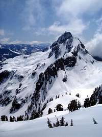 Ski summit view