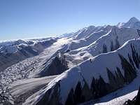 The Central Tian Shan as seen from the Helicopter to Khan Tengri s & Pobeda s Base Camp
