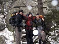 Three Brave Hikers