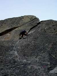  Me soloing Wheat Thin (5.7)...