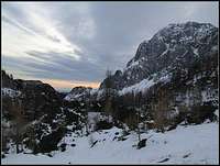 Ogradi from the ascent on Prevalski Stog