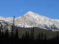 Banff Mountain Moon
