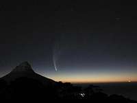 Comet McNaught over Lion's Head