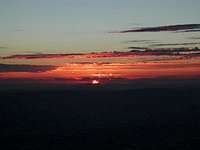 Sunrise from Mt. San Jacinto...