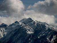 Broads Fork Twin Peaks from Salt Lake Valley