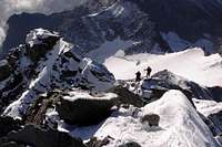 Grossglockner's summit ridge