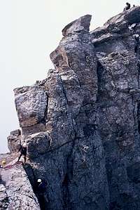 Stefani's summit ridge