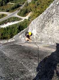 Joe Climbing Diedre