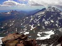 Broken Top, Mt. Bachelor, and...