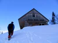 Oroznova koca at Planina za Liscem