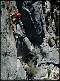 Michael Reardon Soloing the Vampire at Tahquitz, CA