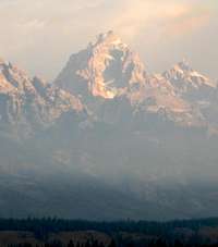 Hazy Teton Morning