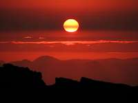 Sunset, Mt Adams