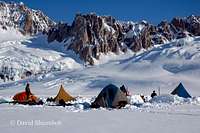 Our camp in the Tordrillos