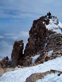 Ryan on the summit of Mt Shasta