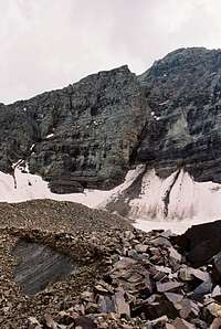 Pyramid Peak, CO - Glacier?