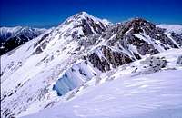 The ridge from Monte Altare...