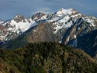 Triple Traverse Peaks from Mt. Olympus