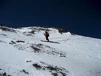 Entrance to Twining Couloir