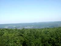 View of Salisbury, PA from the summit