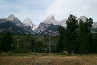 A view of the Tetons from...