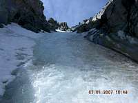 V-Notch ice:  July 1, 2007