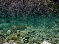 The lake Czarny staw pod Rysami is 76 meters deep