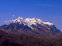 Illimani from the drive