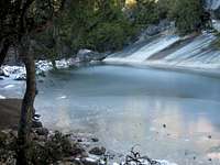 Emerald Pool Iced Over