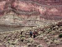 On Tonto trail between Garnett to Copper Canyons