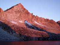 Feather Peak alpenglow