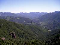 View into the Keith Creek Drainage