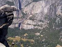 Yosemite Valley and Rock Wall