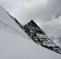 catching a little air on the Kain Face, Mount Robson, TR link